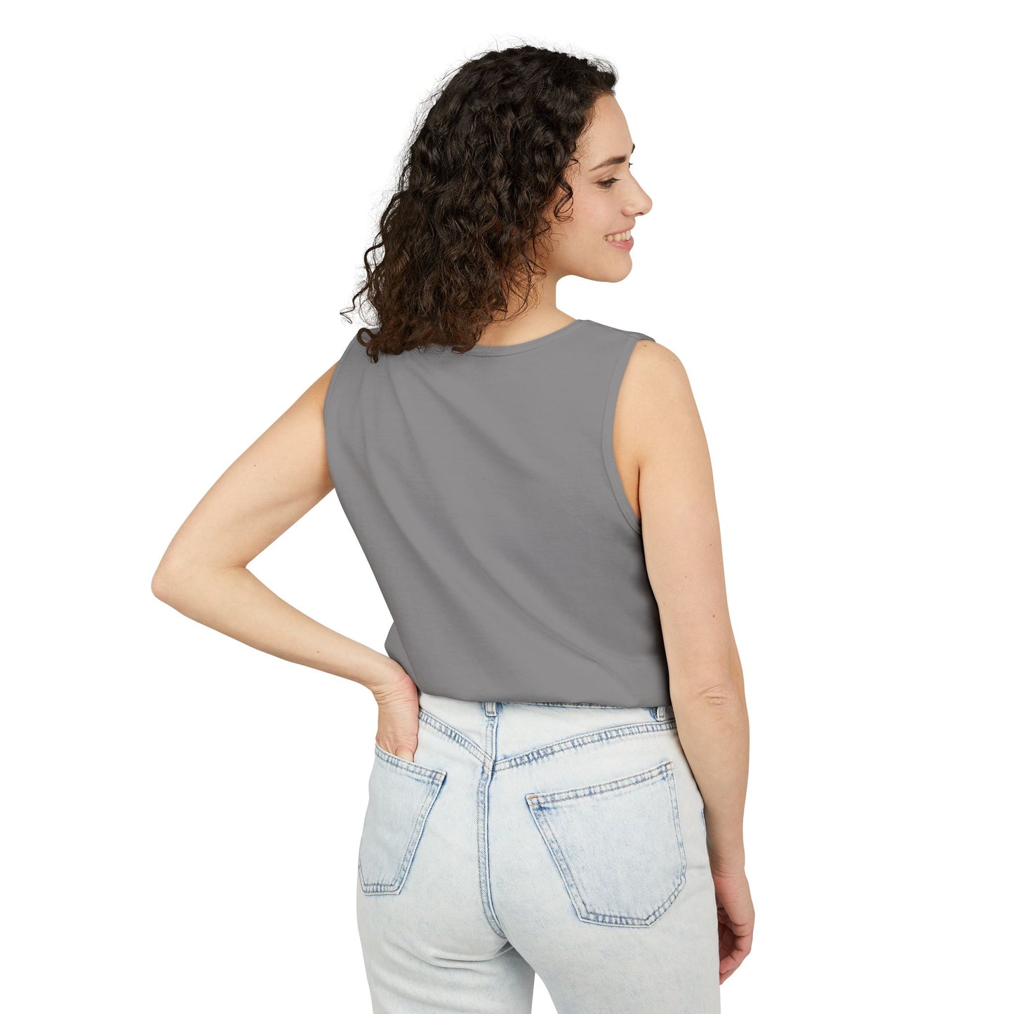Big Booty Unisex Garment-Dyed Tank Top