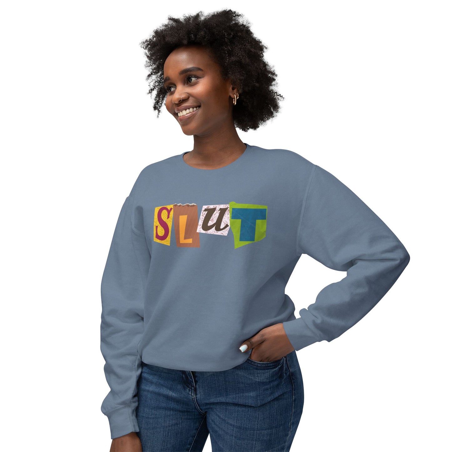 S>LUT Unisex Lightweight Crewneck Sweatshirt
