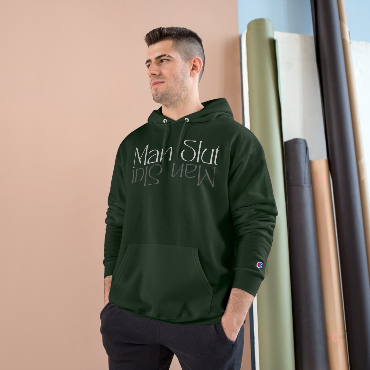 Man Slut Champion Hoodie