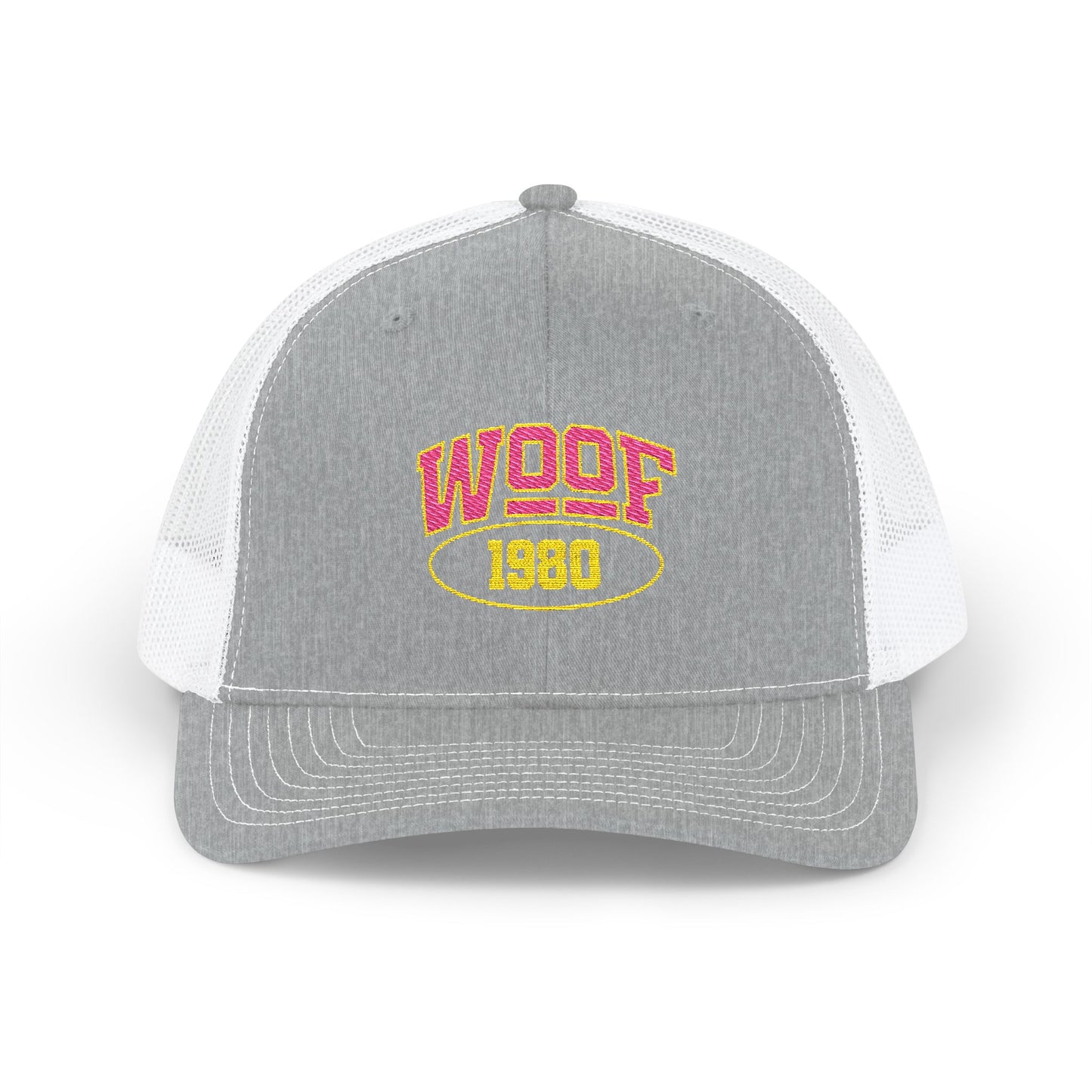 Woof 1980 Snapback Trucker Cap (Embroidery)