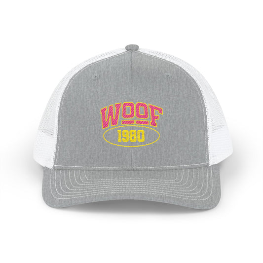 Woof 1980 Snapback Trucker Cap (Embroidery)