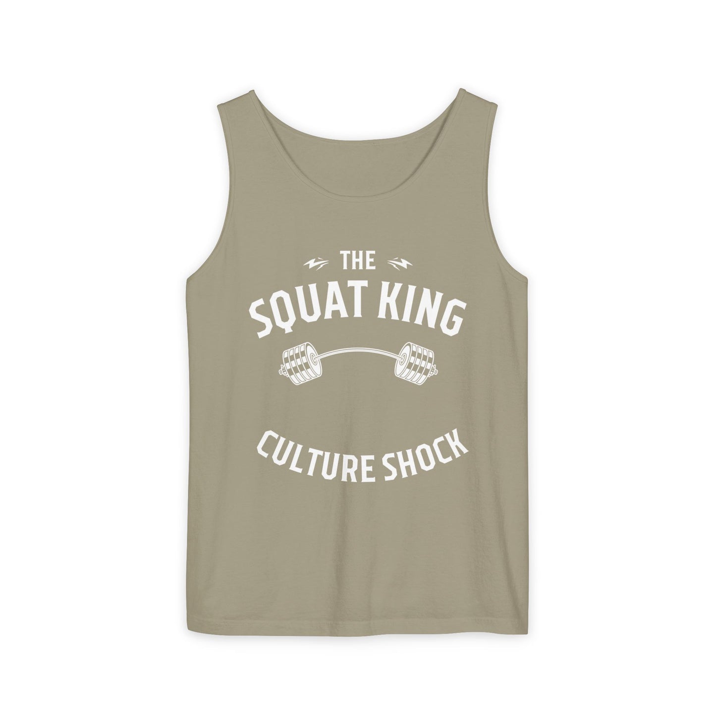 Squat King Unisex Garment-Dyed Tank Top