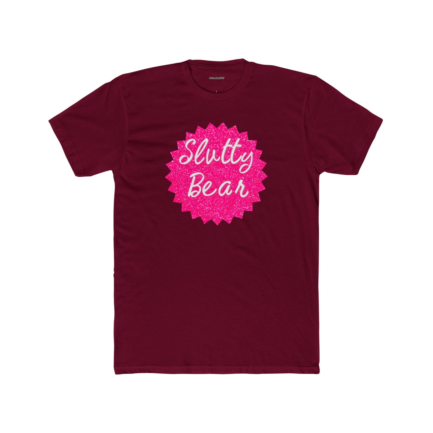 Slutty Bear Unisex Cotton Crew Tee