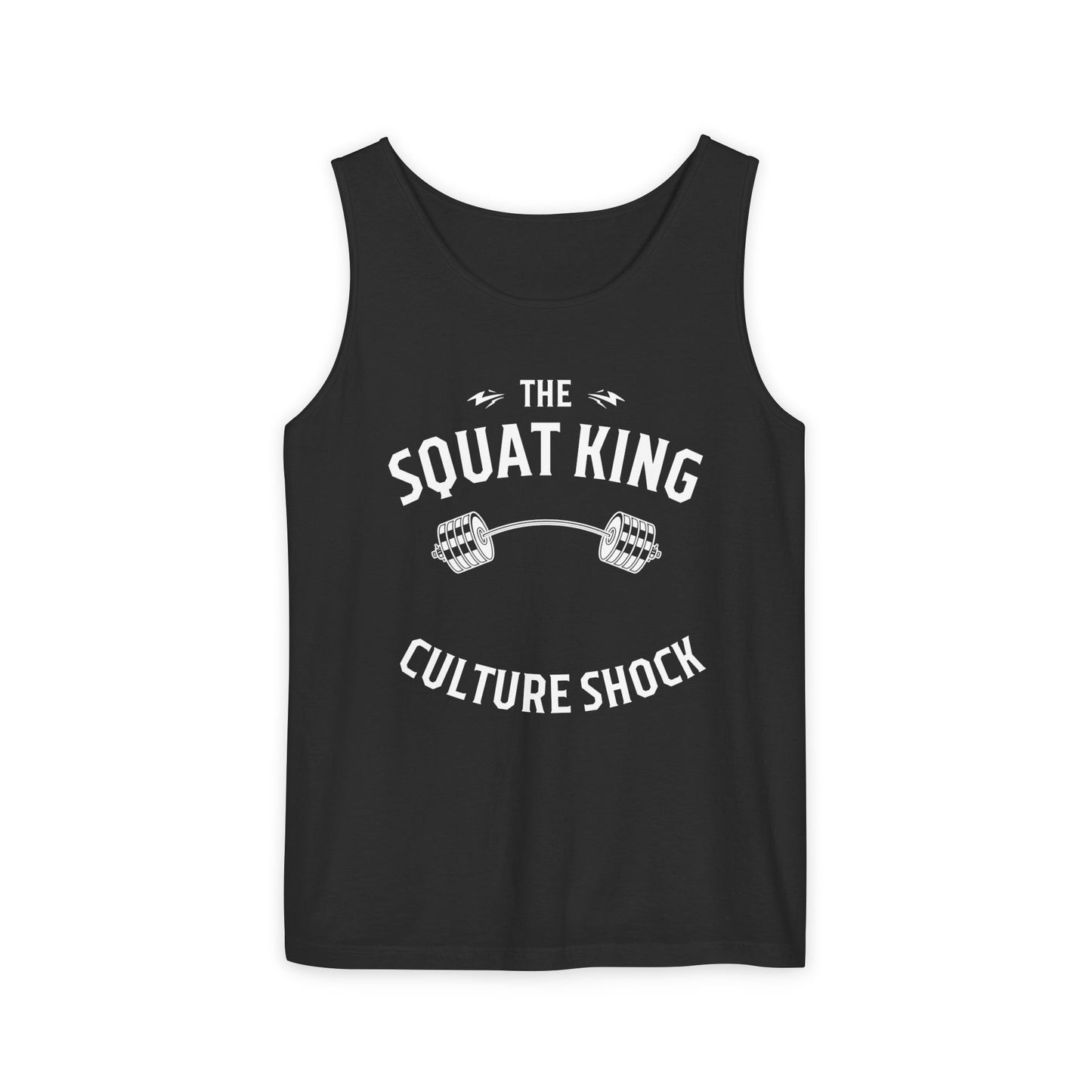 Squat King Unisex Garment-Dyed Tank Top