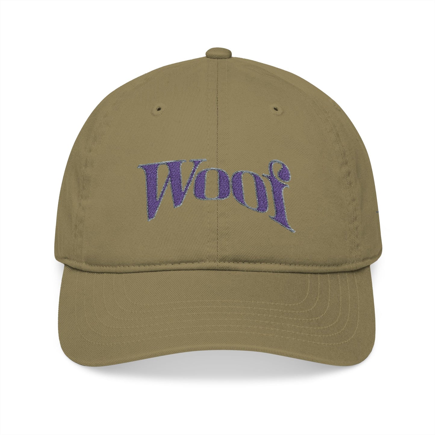 Woof Organic Baseball Cap (Embroidery)