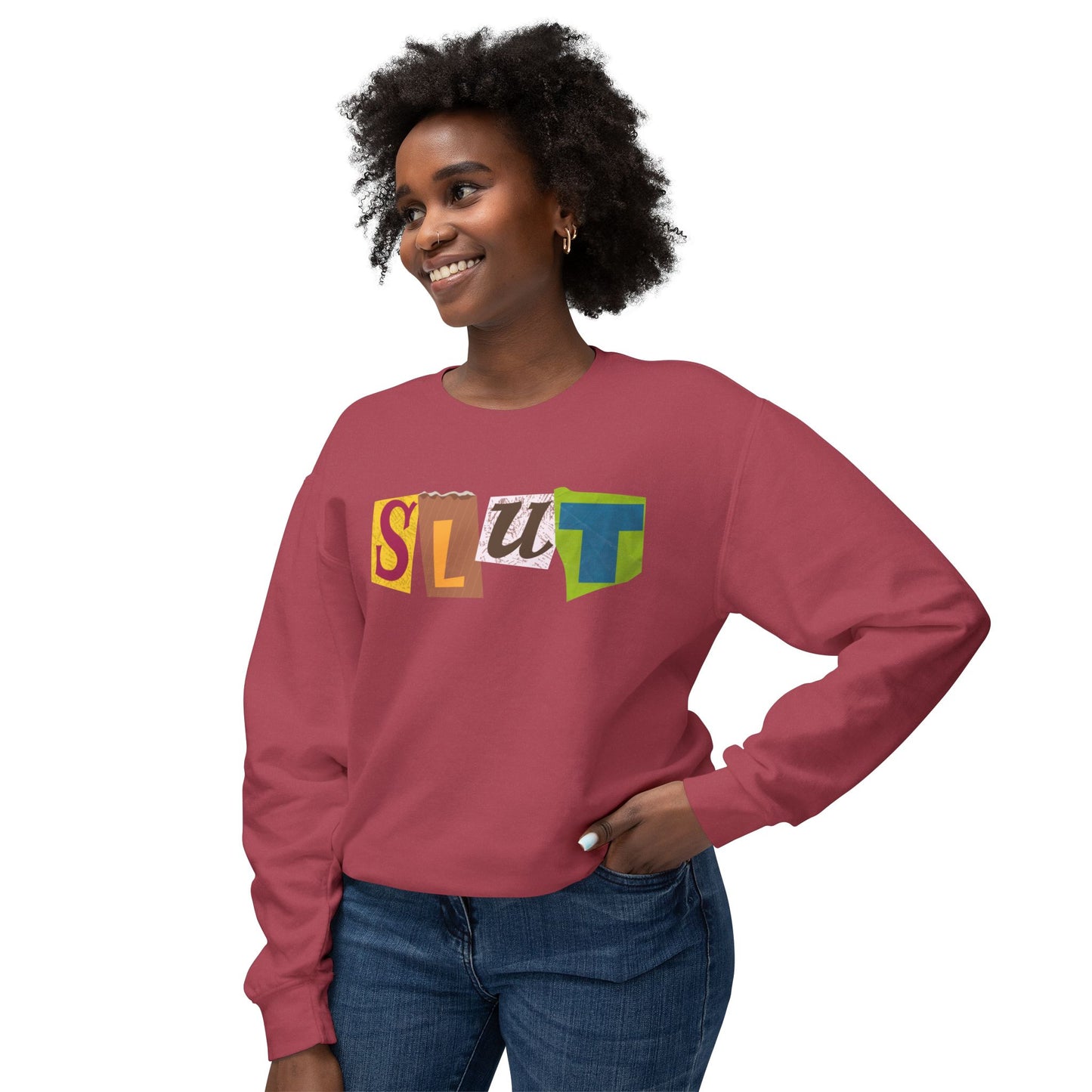 S>LUT Unisex Lightweight Crewneck Sweatshirt