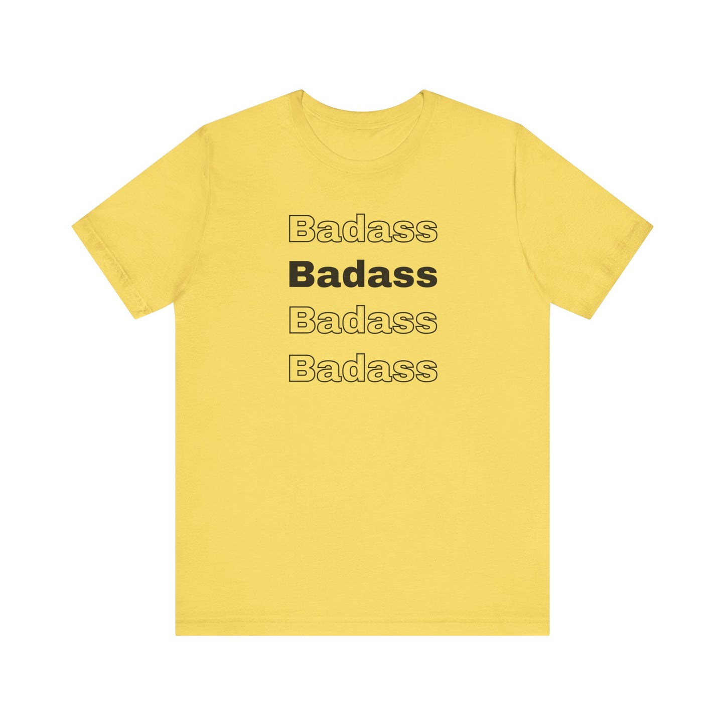 Badass Unisex Jersey Short Sleeve Tee