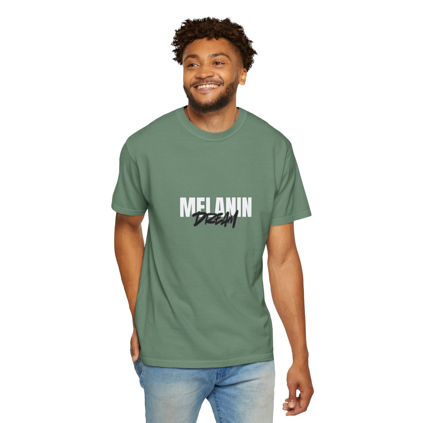 Melanin Dream Unisex Garment-Dyed T-shirt