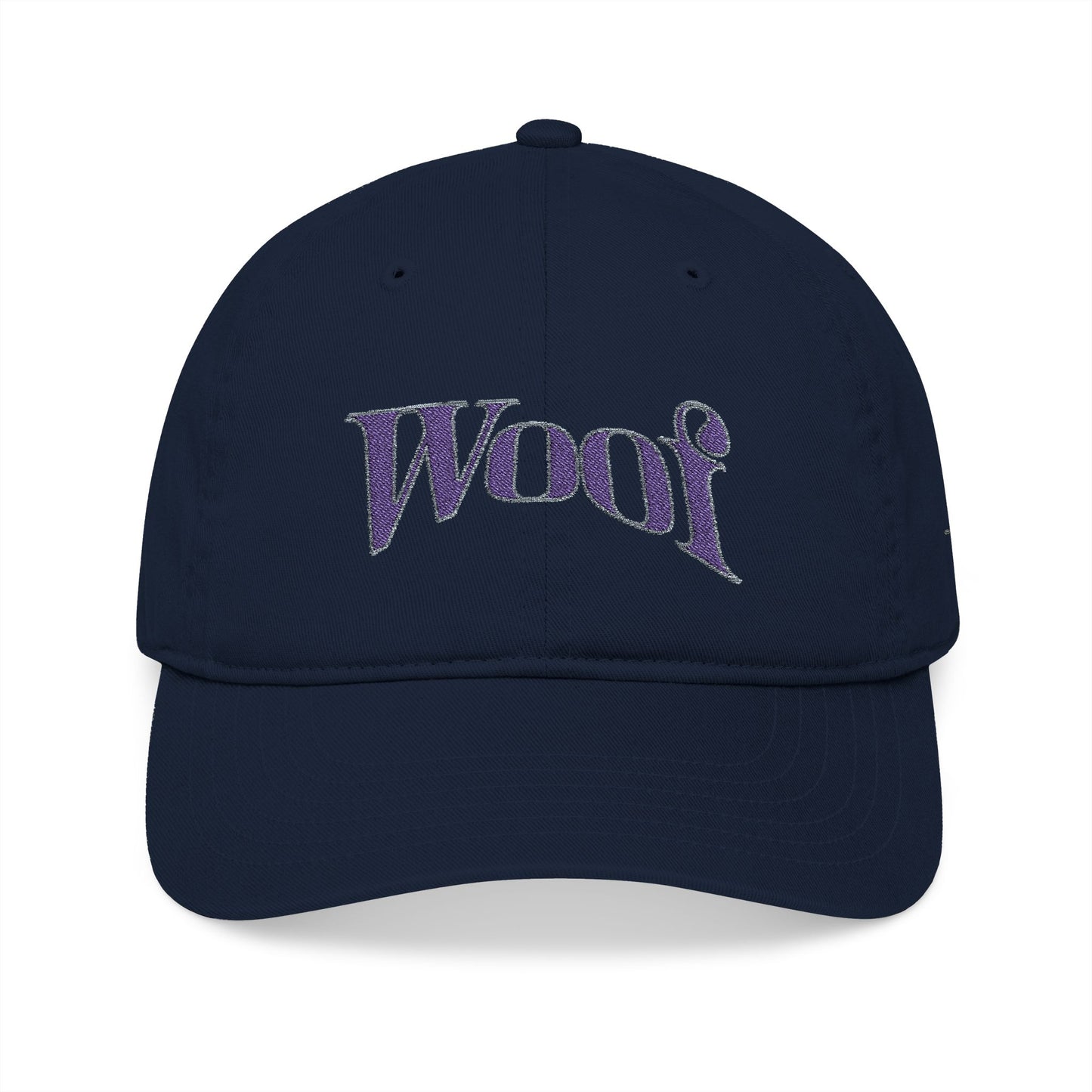 Woof Organic Baseball Cap (Embroidery)