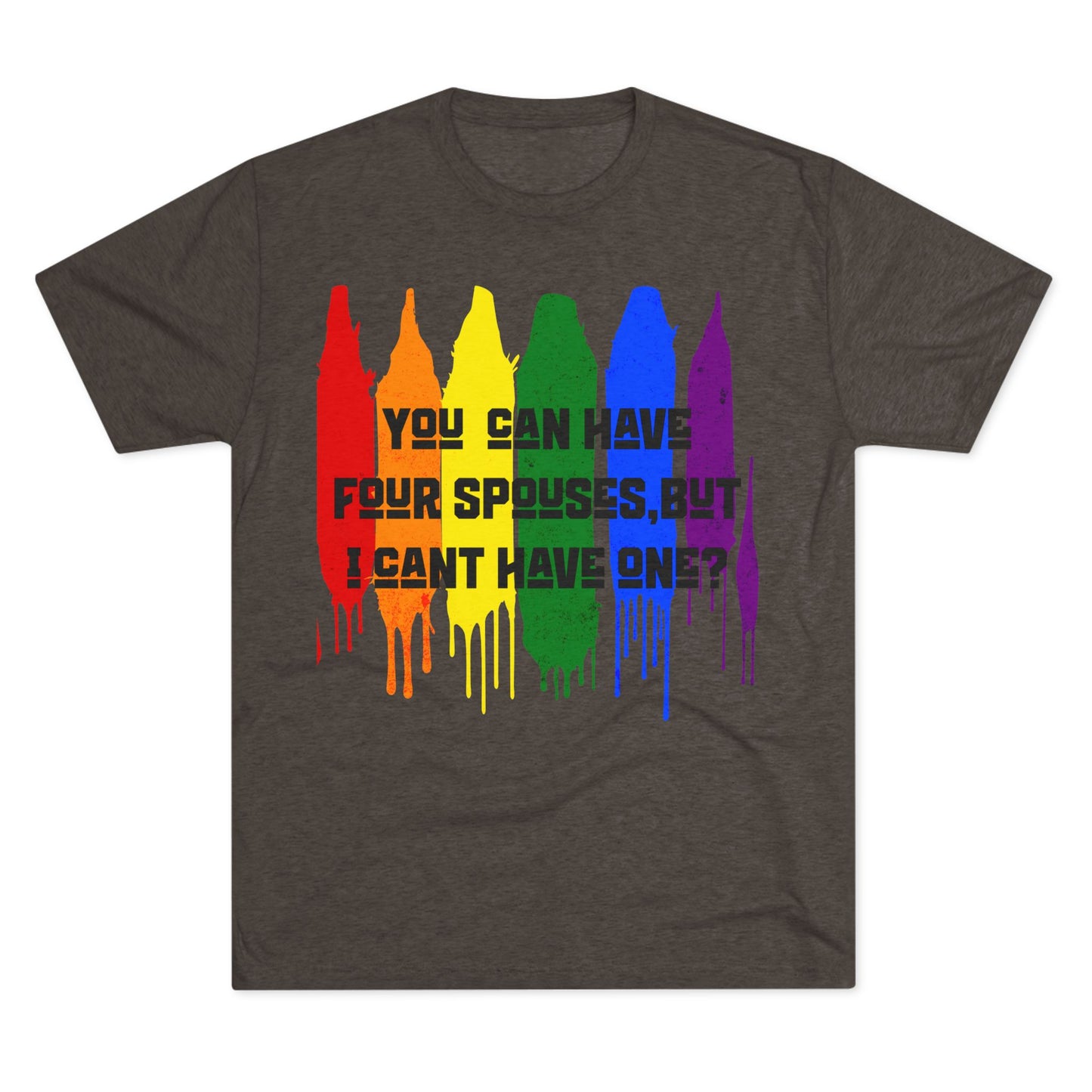 Marriage Equality #1  Unisex Tri-Blend Crew Tee