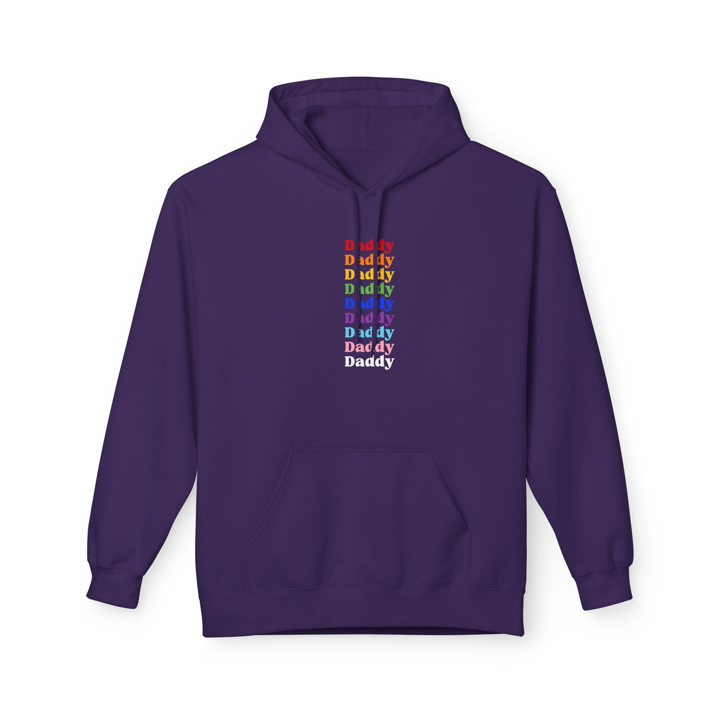 Pride Daddy Unisex Midweight Softstyle Fleece Hoodie