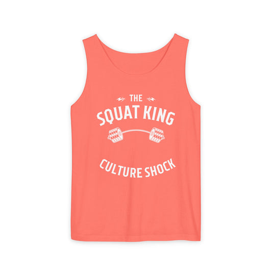 Squat King Unisex Garment-Dyed Tank Top
