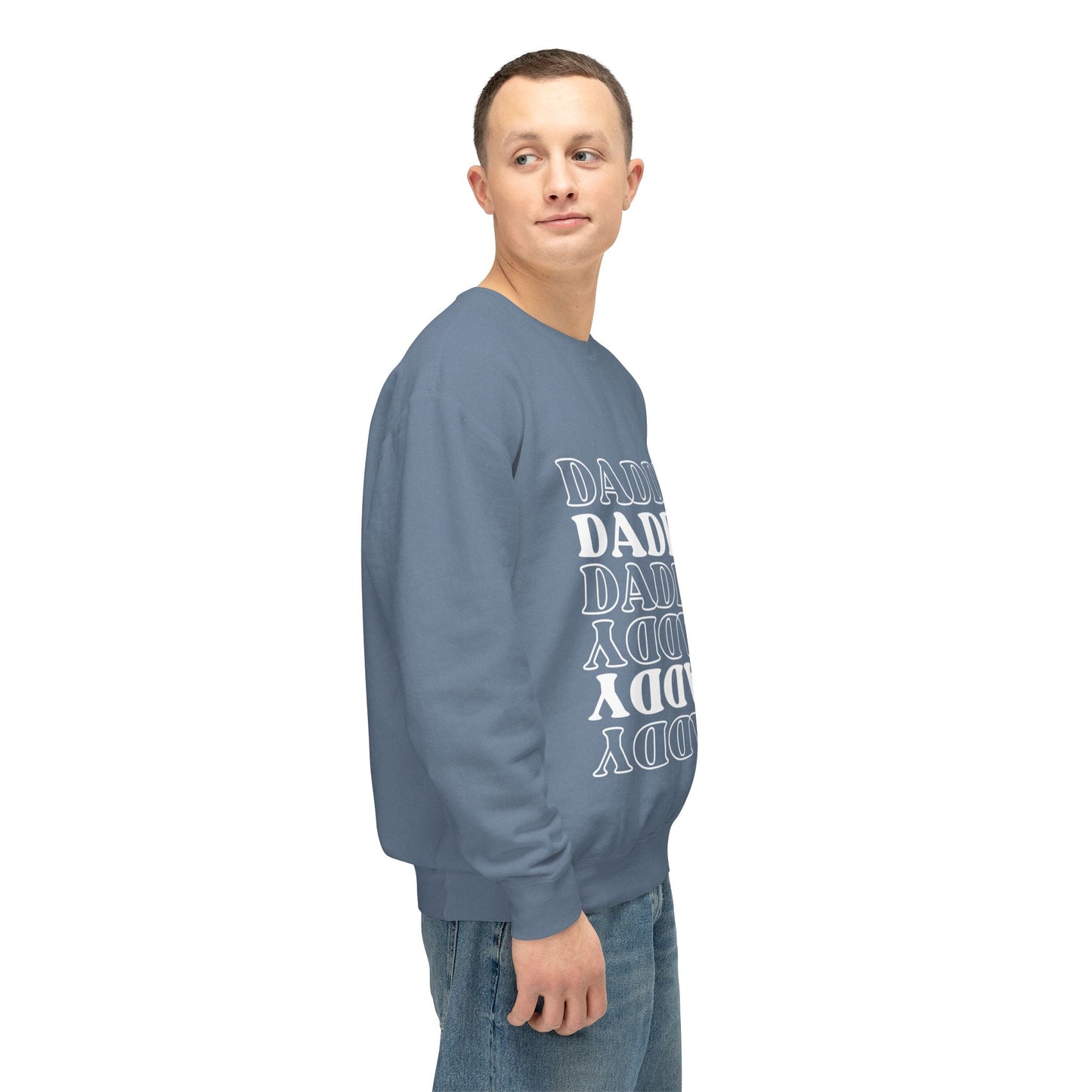 Daddy Unisex Lightweight Crewneck Sweatshirt