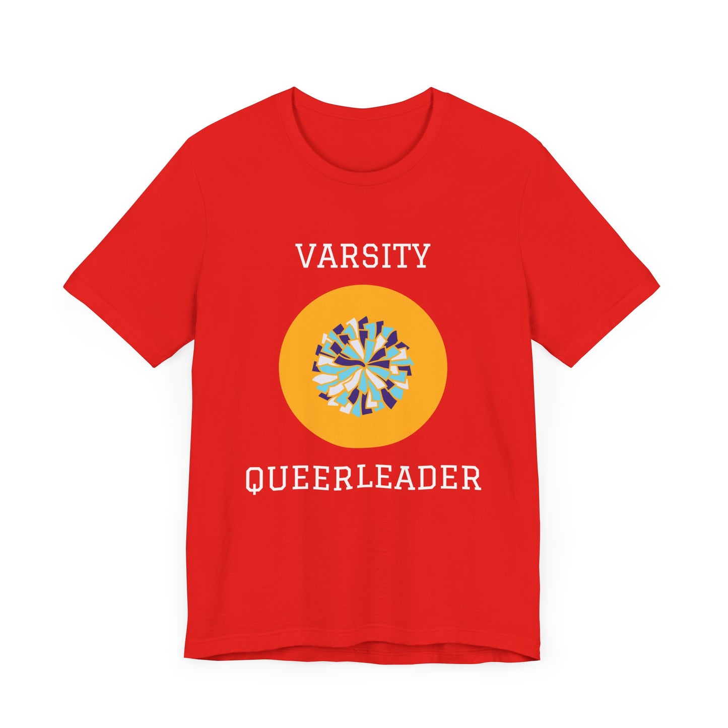 Varsity Queerleader #2 Unisex Jersey Short Sleeve Tee