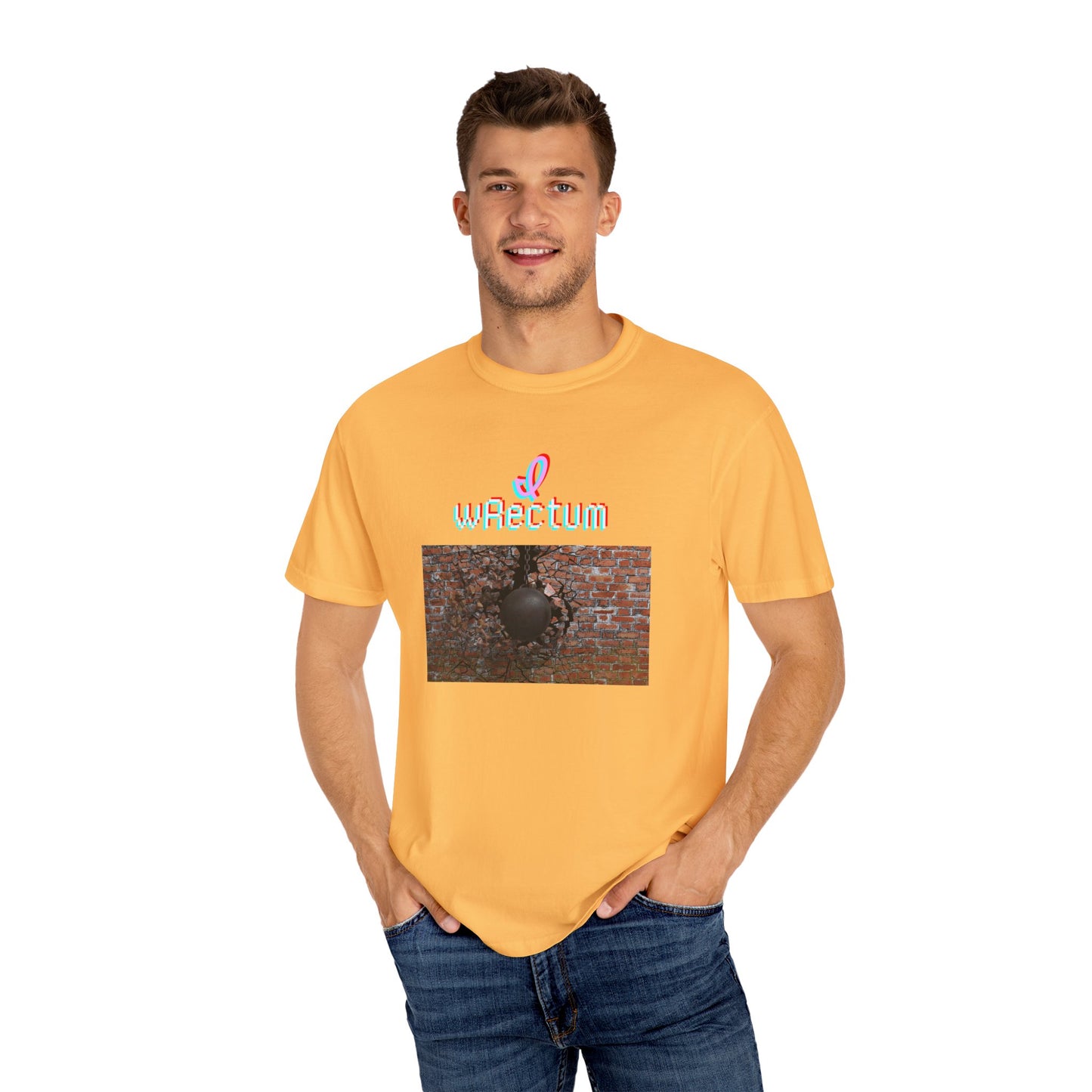 I Wrectum Unisex Garment-Dyed T-shirt