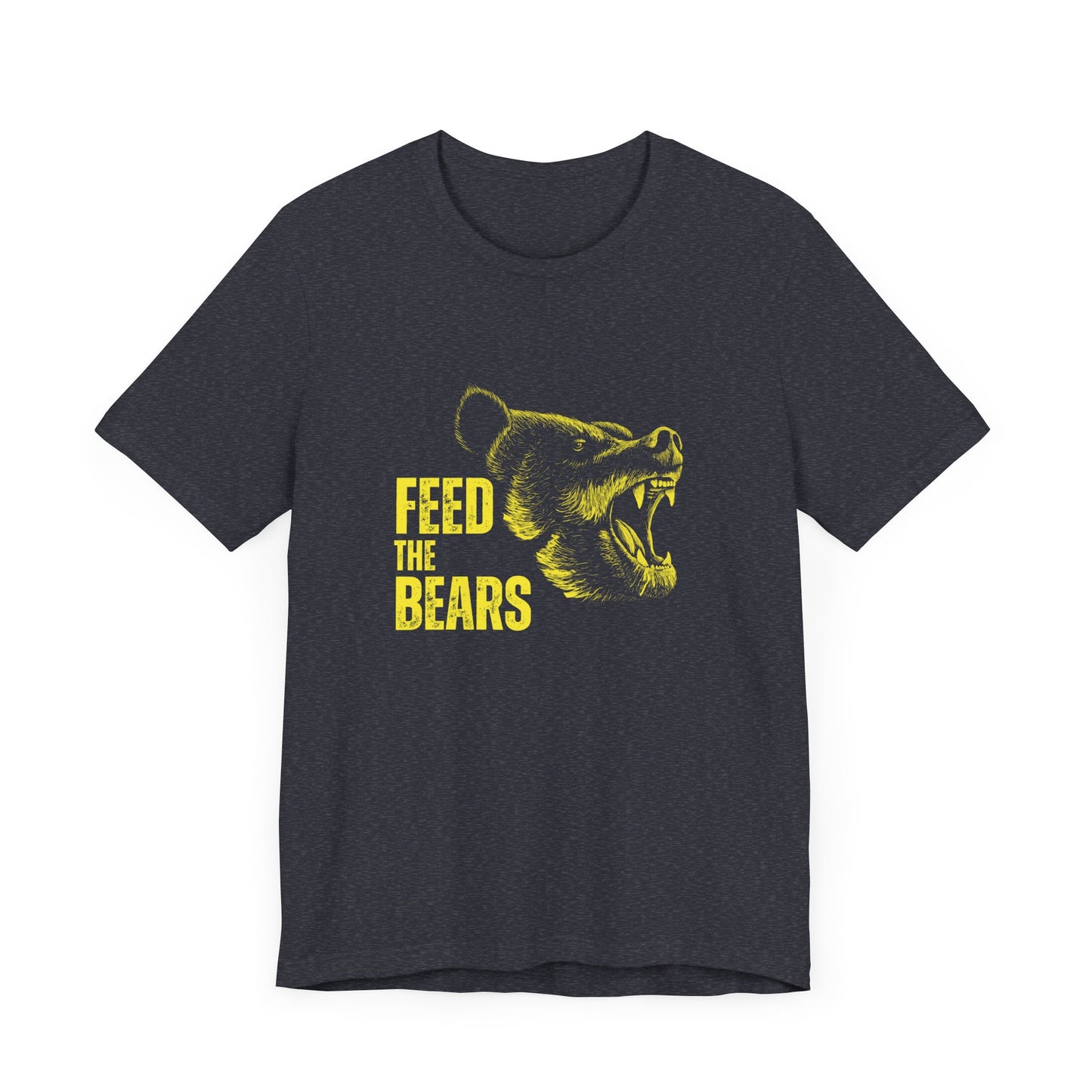 Feed The Bears Unisex Jersey Short Sleeve Tee
