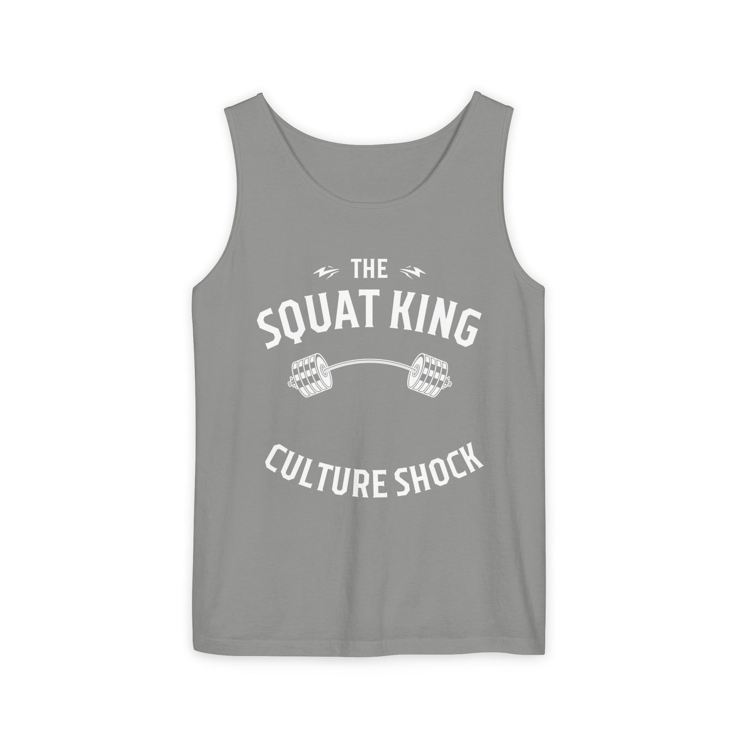 Squat King Unisex Garment-Dyed Tank Top