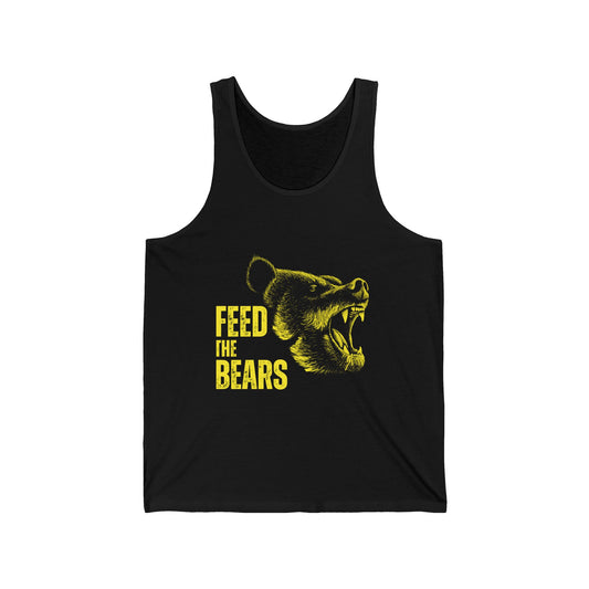 Feed The Bears Unisex Jersey Tank