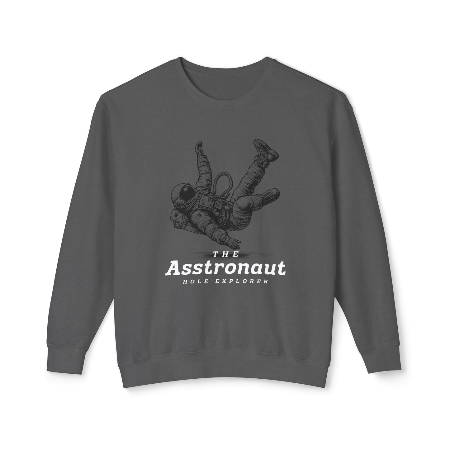 The Asstronaut #1 Unisex Lightweight Crewneck Sweatshirt