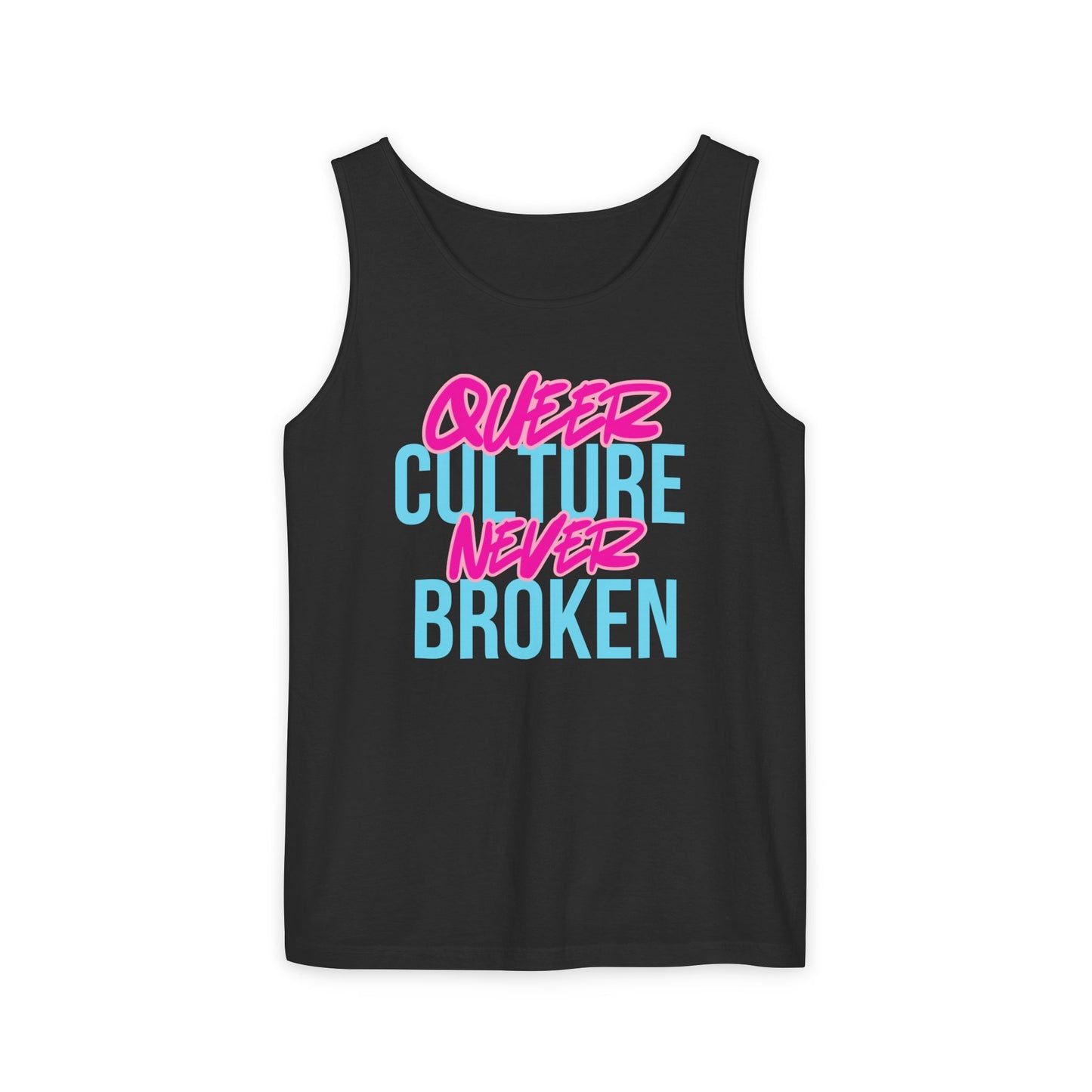 Queer Culture Unisex Garment-Dyed Tank Top