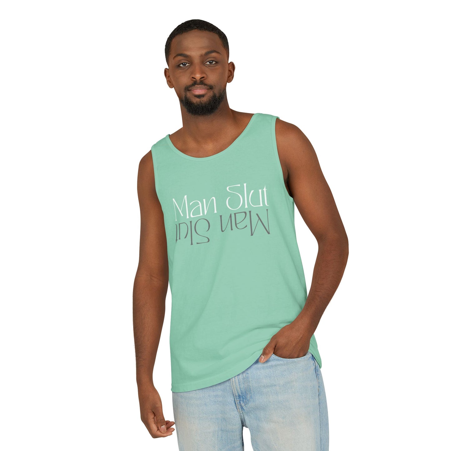 ManSlut 2 Unisex Garment-Dyed Tank Top