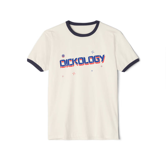 D*ckology Unisex Cotton Ringer T-Shirt