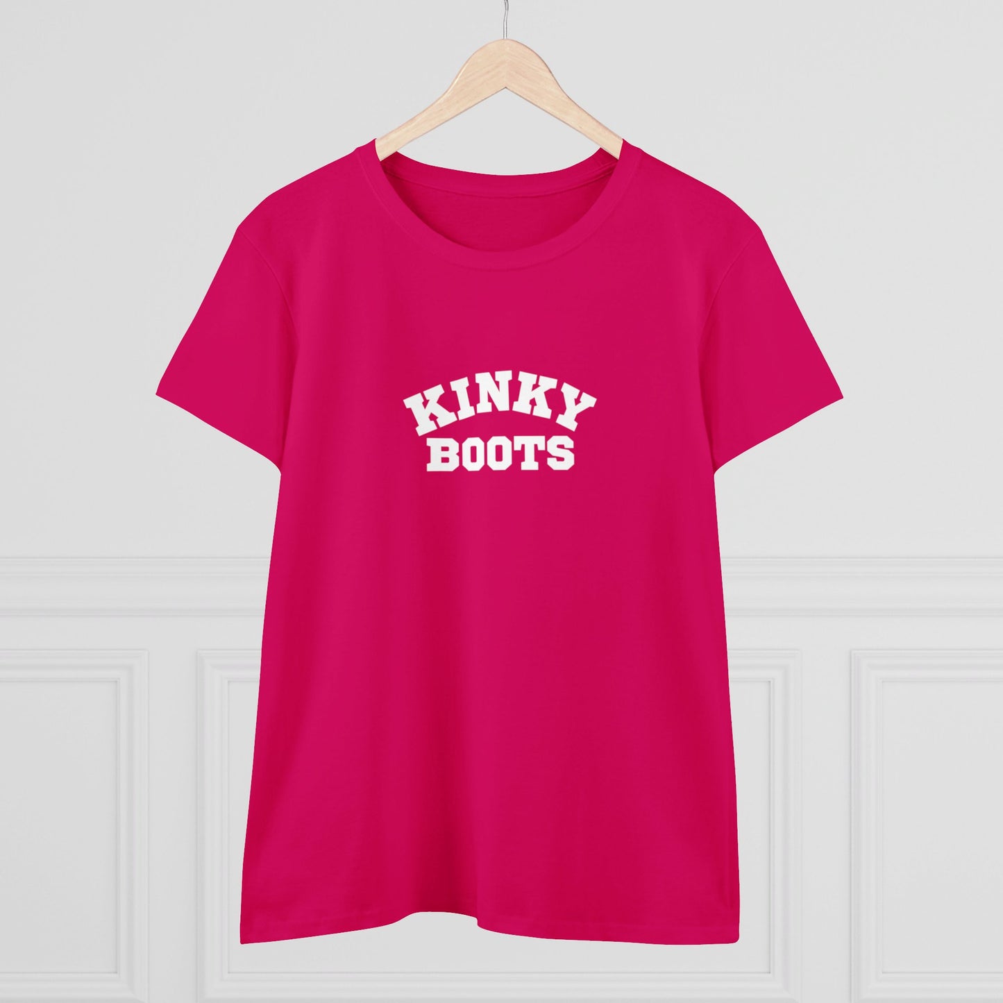 Kinky Boots Women's Midweight Cotton Tee