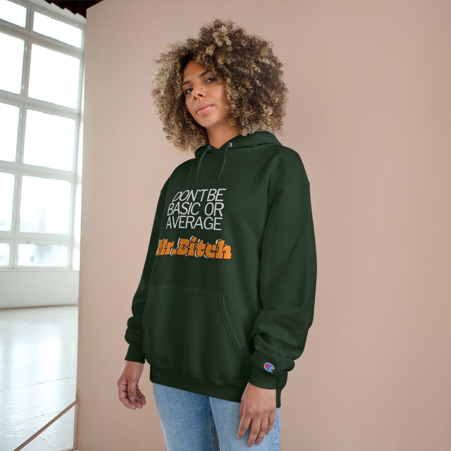Mr.B***h #1 Champion Hoodie