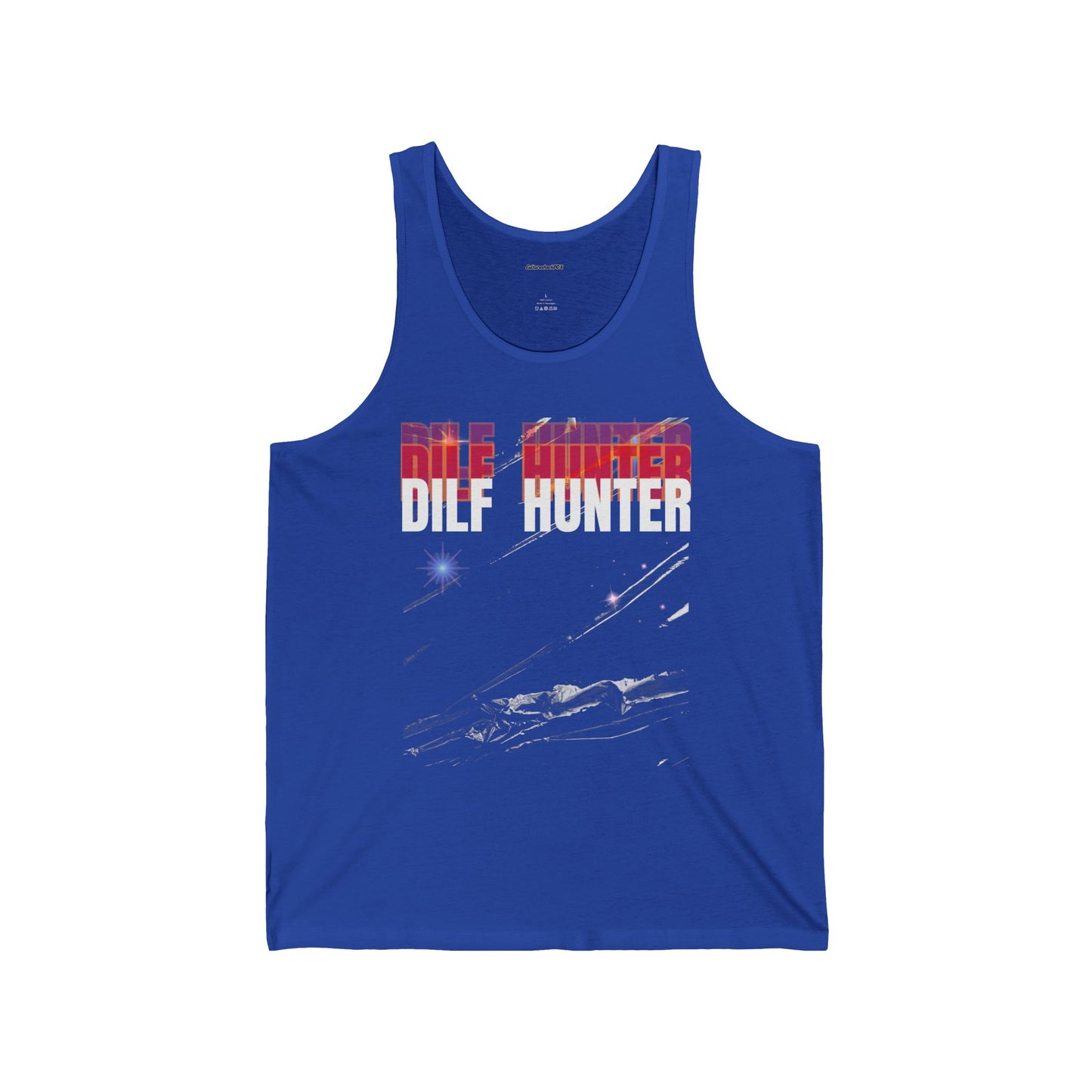 Dilf Hunter Unisex Jersey Tank