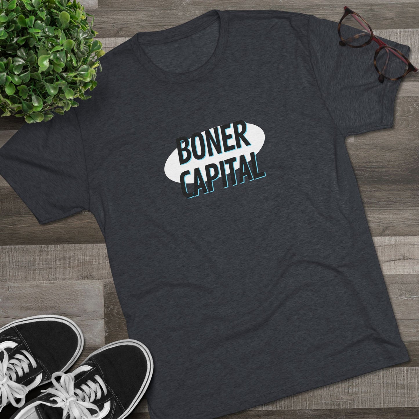 Boner Capital Unisex Tri-Blend Crew Tee