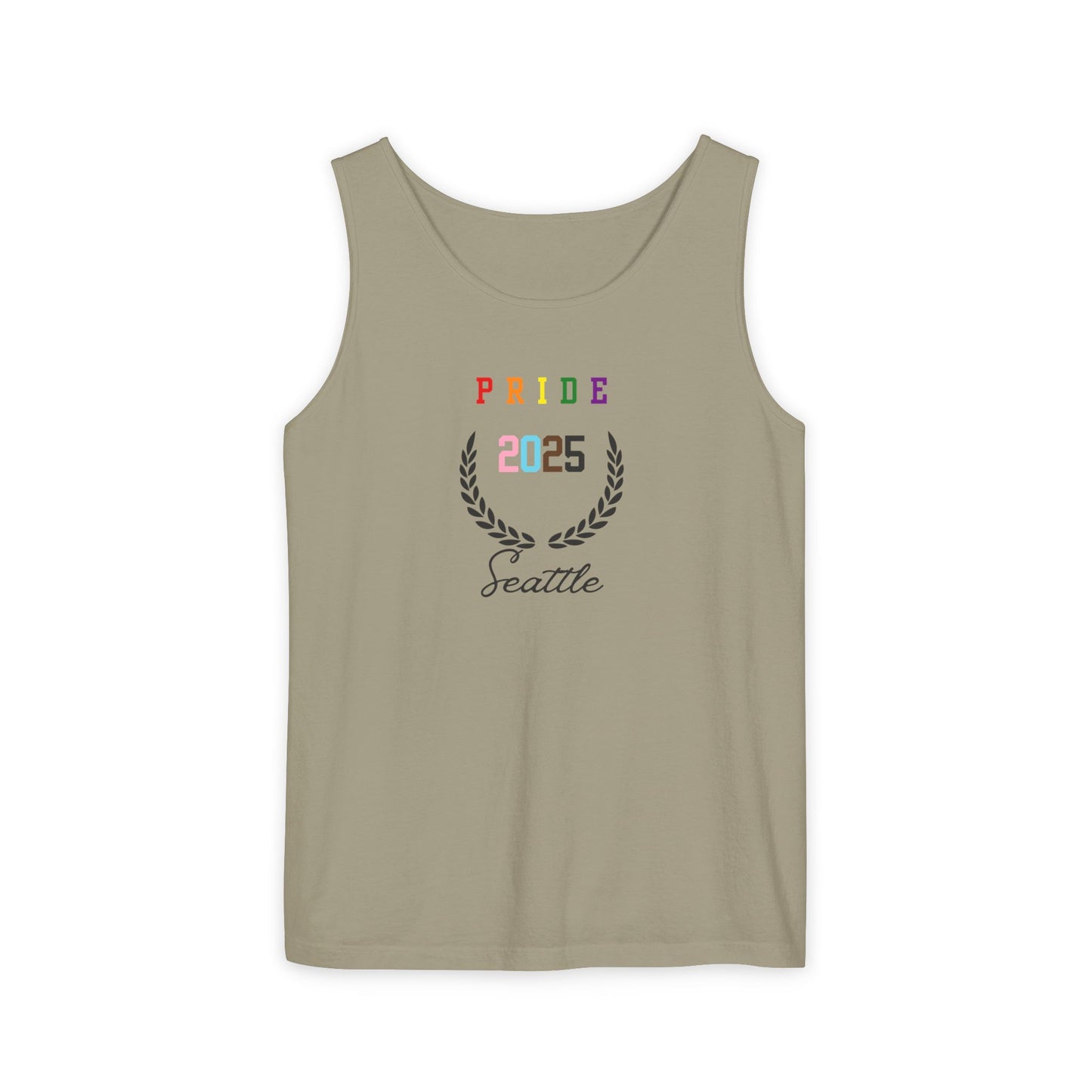 Seattle Pride Unisex Garment-Dyed Tank Top