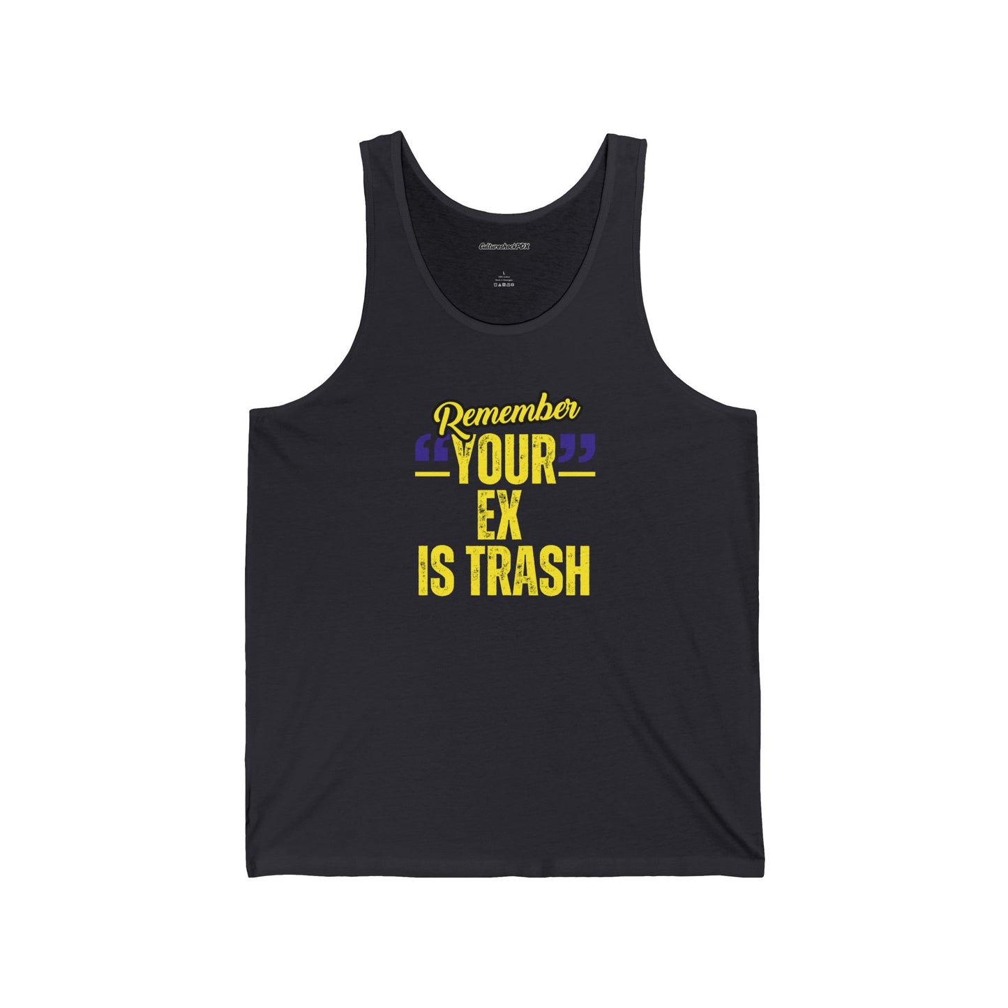 Your Ex Is Trash Unisex Jersey Tank