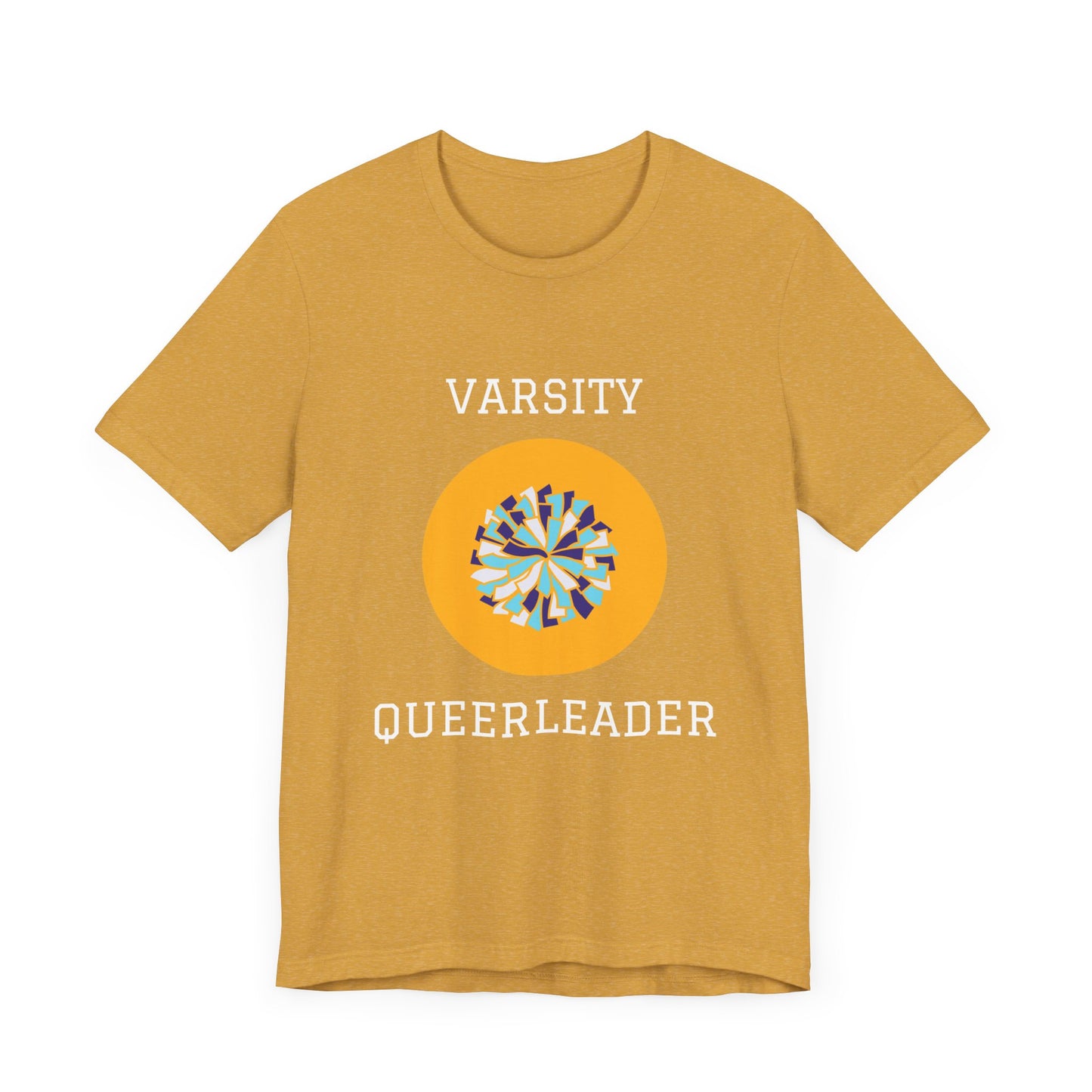 Varsity Queerleader #1Unisex Jersey Short Sleeve Tee