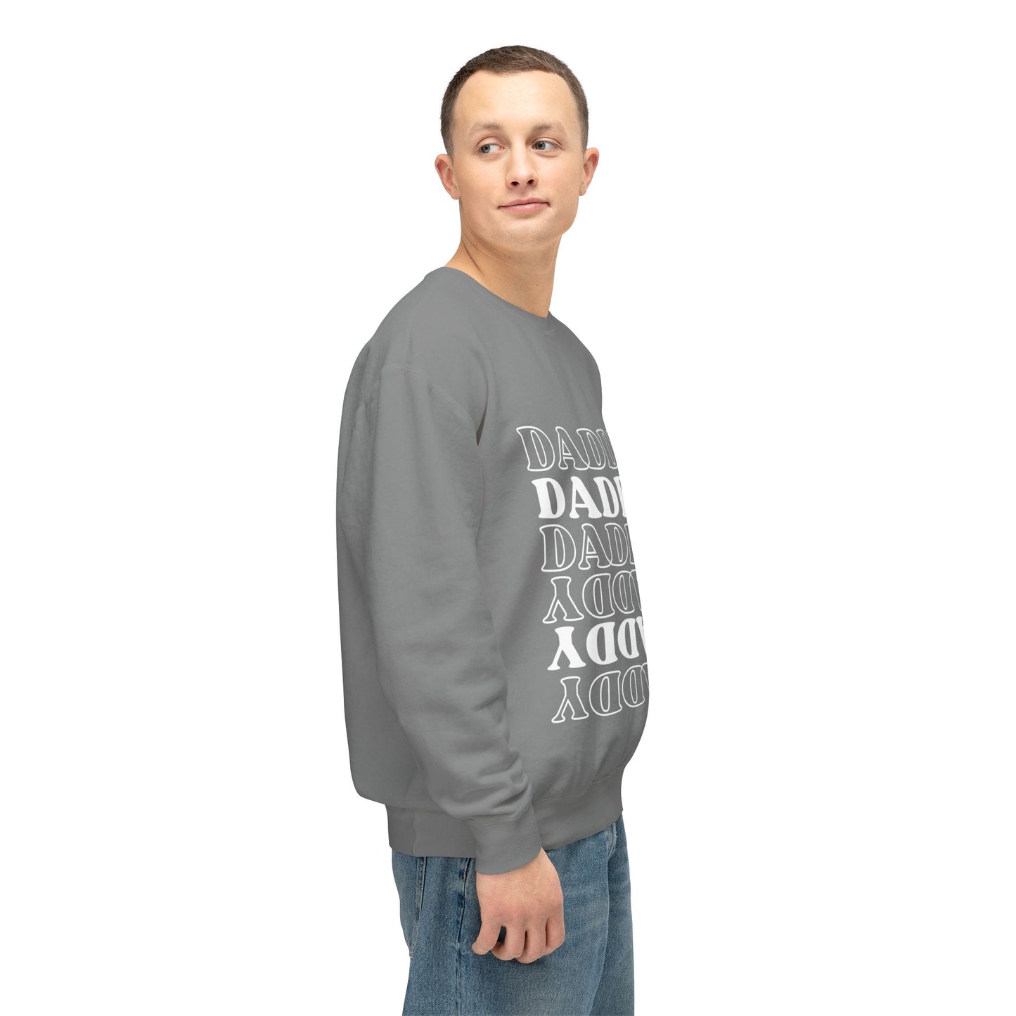 Daddy Unisex Lightweight Crewneck Sweatshirt