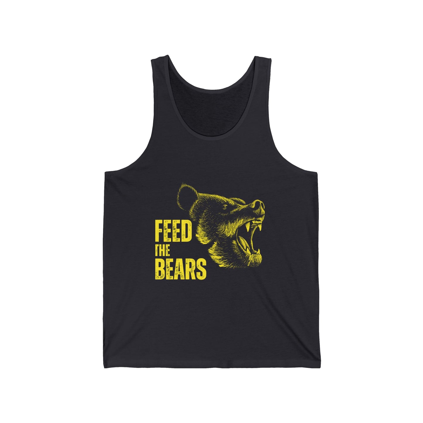 Feed The Bears Unisex Jersey Tank