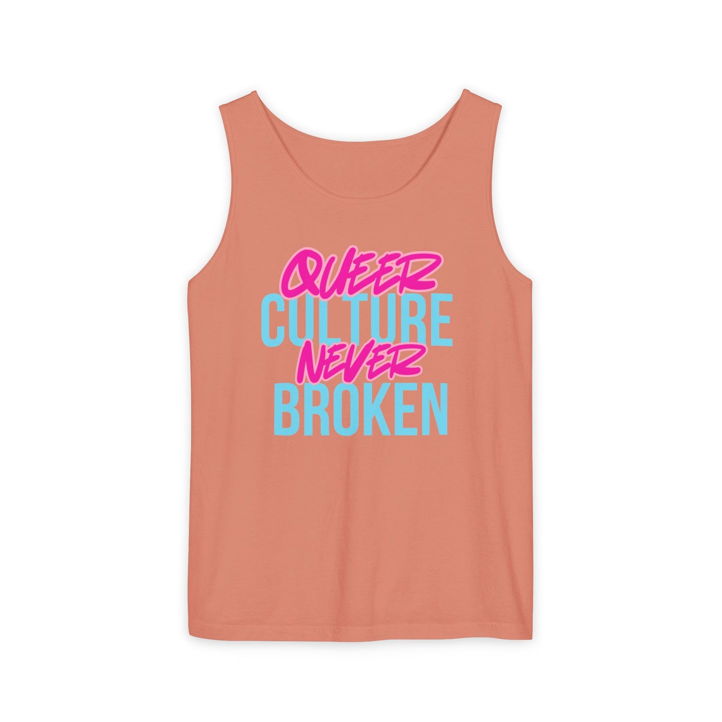 Queer Culture Unisex Garment-Dyed Tank Top