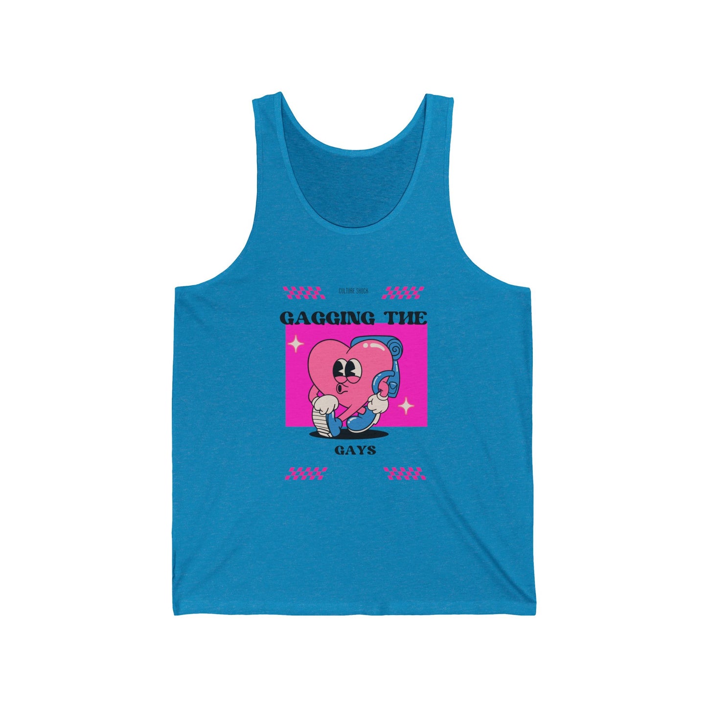 Gagging Unisex Jersey Tank