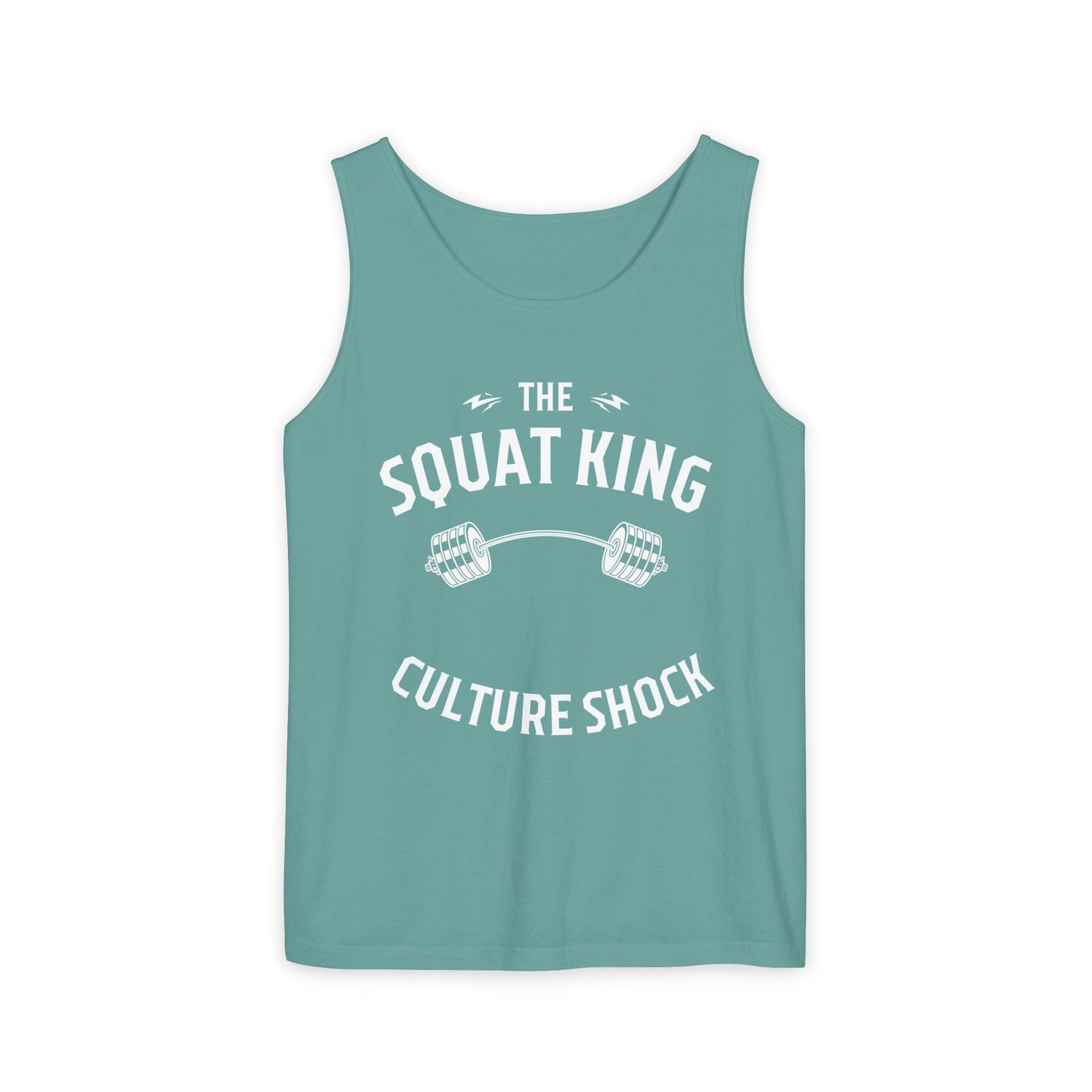 Squat King Unisex Garment-Dyed Tank Top