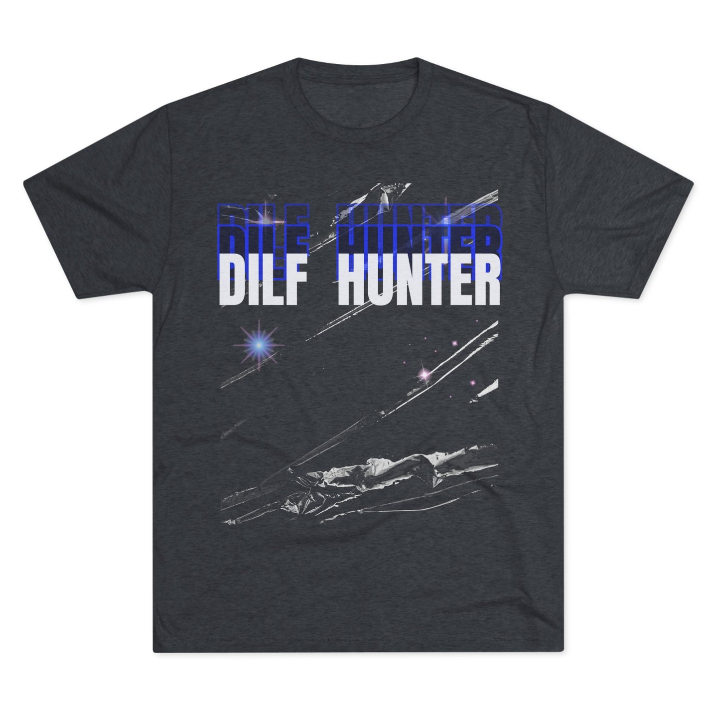 Dilf Hunter Unisex Tri-Blend Crew Tee