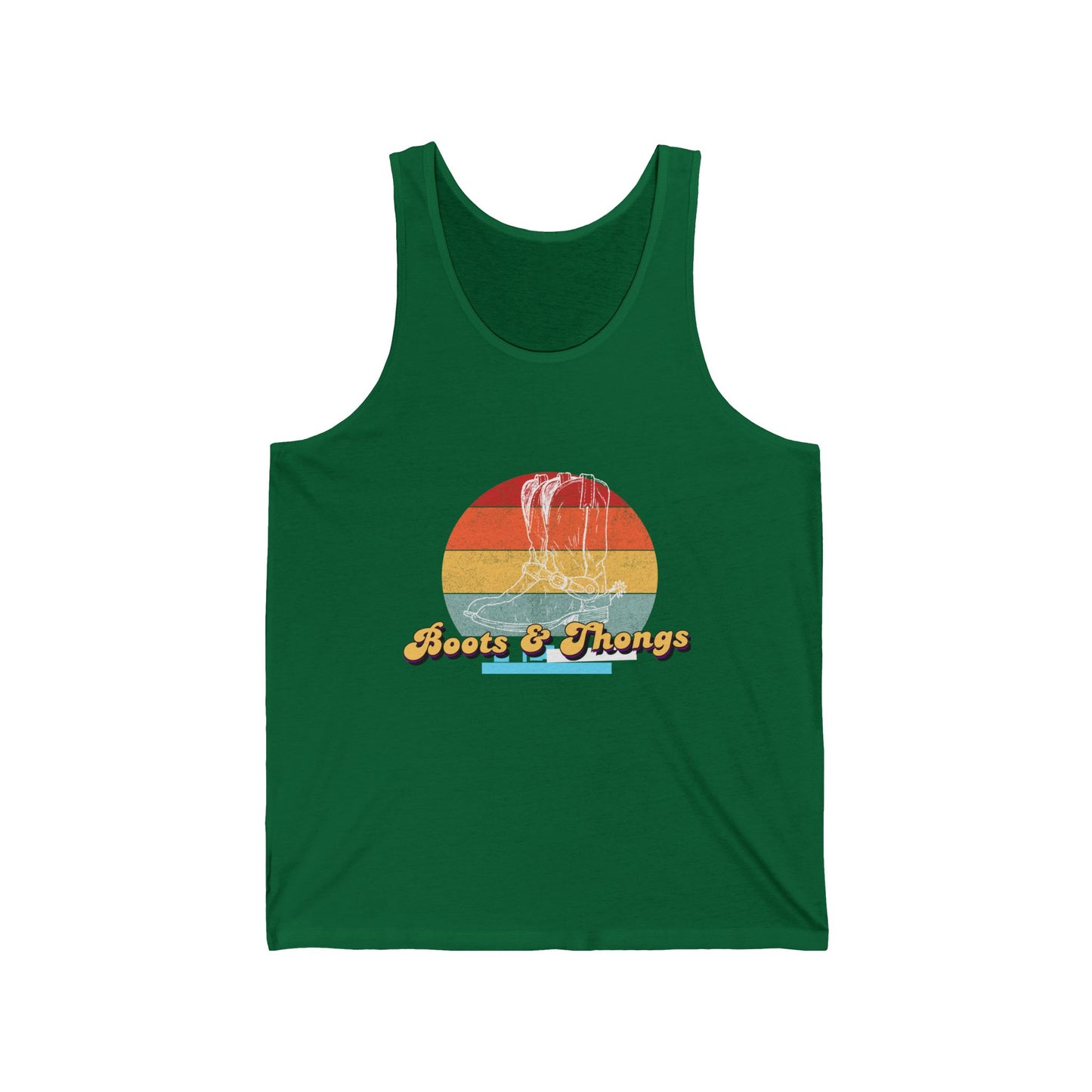 Boots & Thongs Unisex Jersey Tank