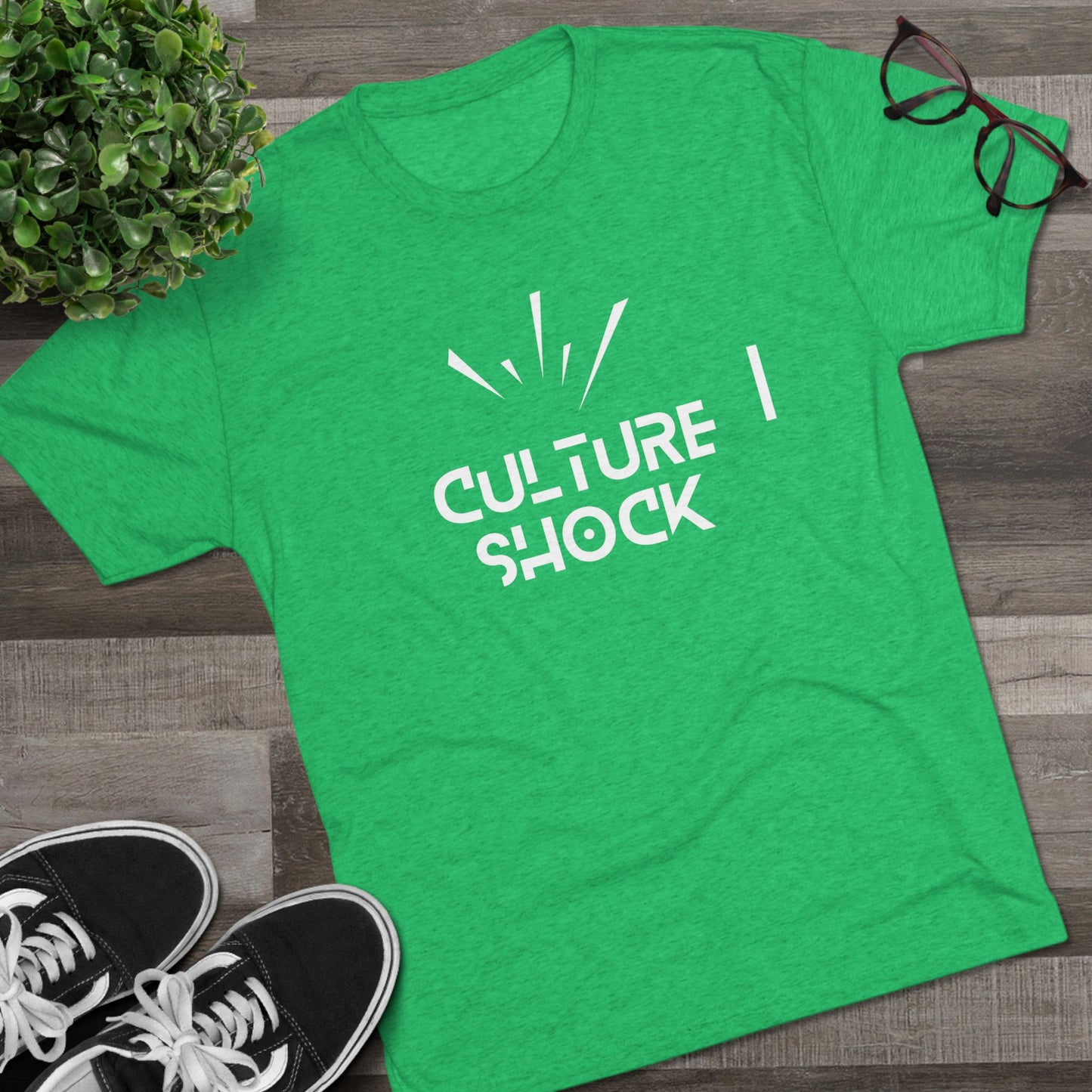 Culture Shock Unisex Tri-Blend Crew Tee