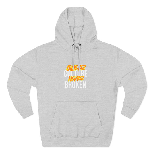 Queer Culture Three-Panel Fleece Hoodie