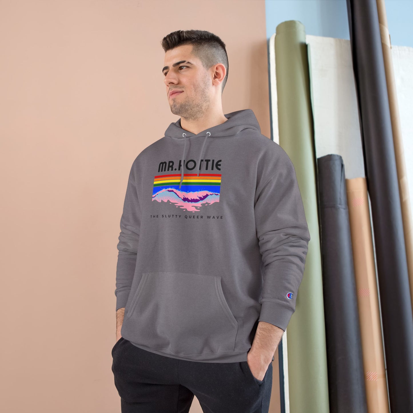 The Slutty Queer Wave Champion Hoodie