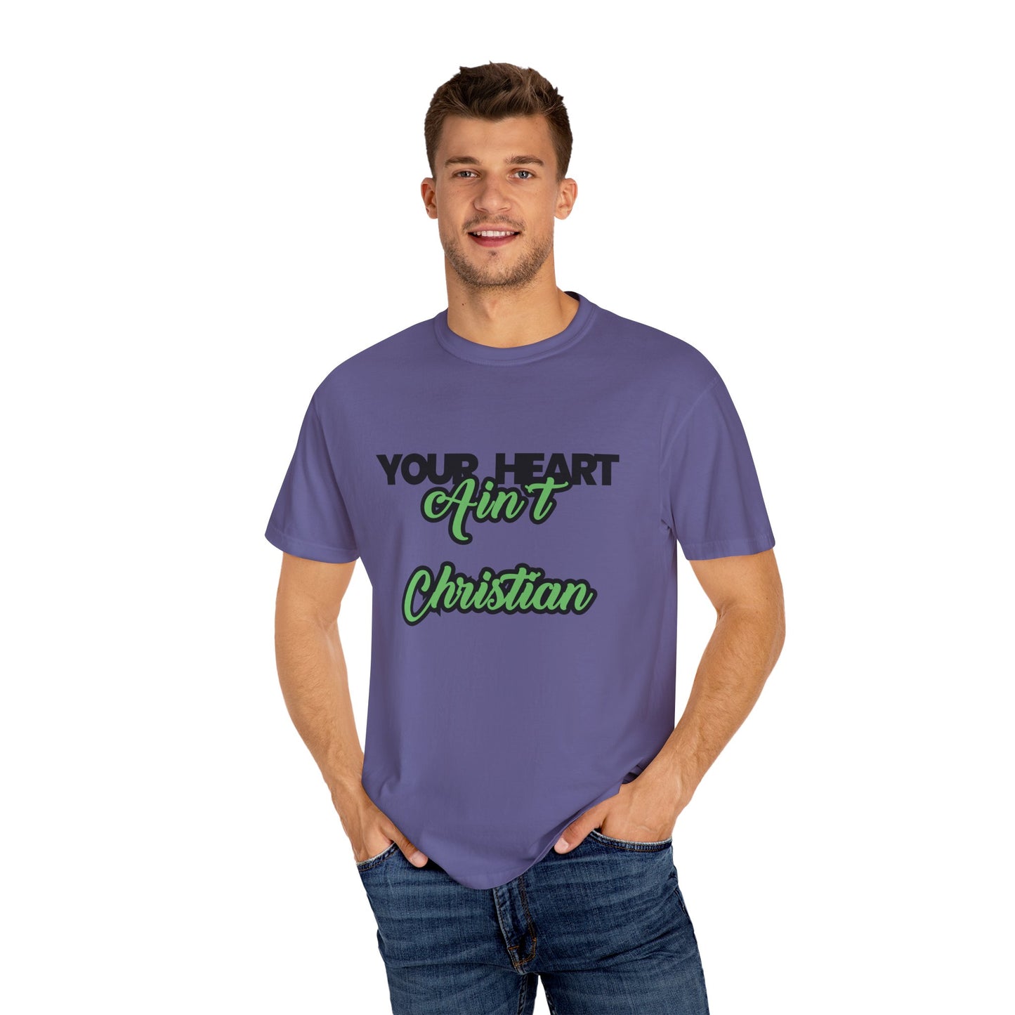 Your Heart Unisex Garment-Dyed T-shirt