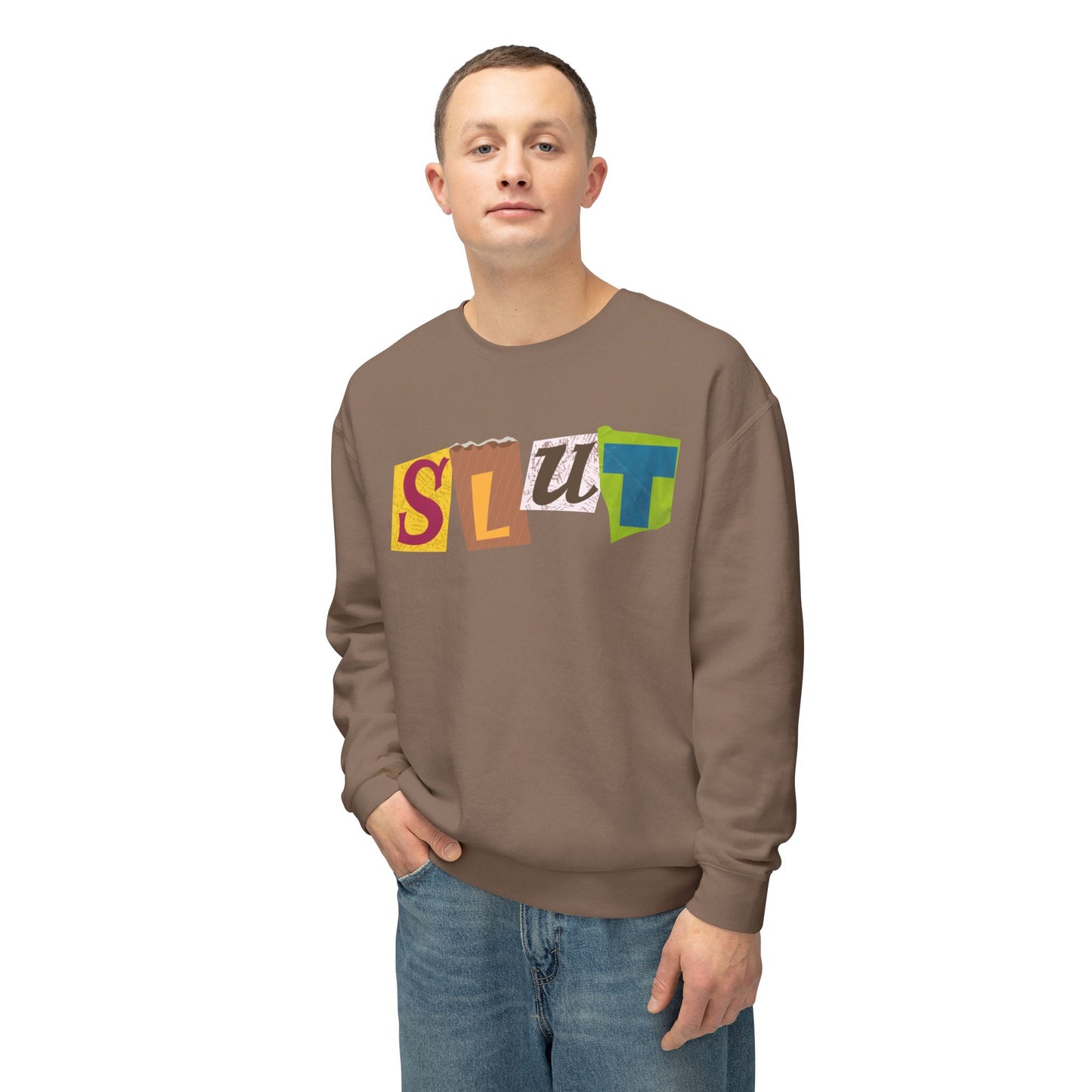 S>LUT Unisex Lightweight Crewneck Sweatshirt