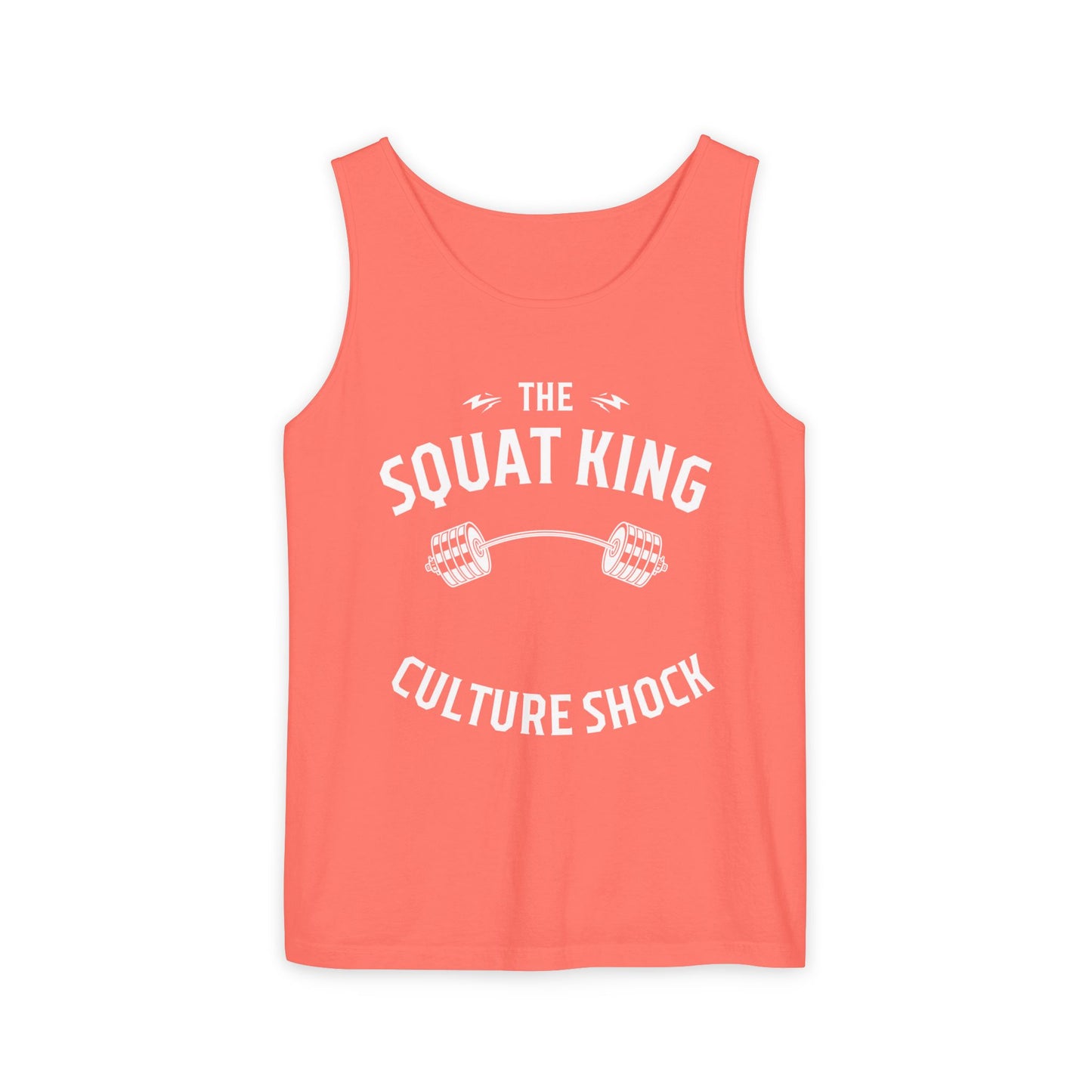 Squat King Unisex Garment-Dyed Tank Top
