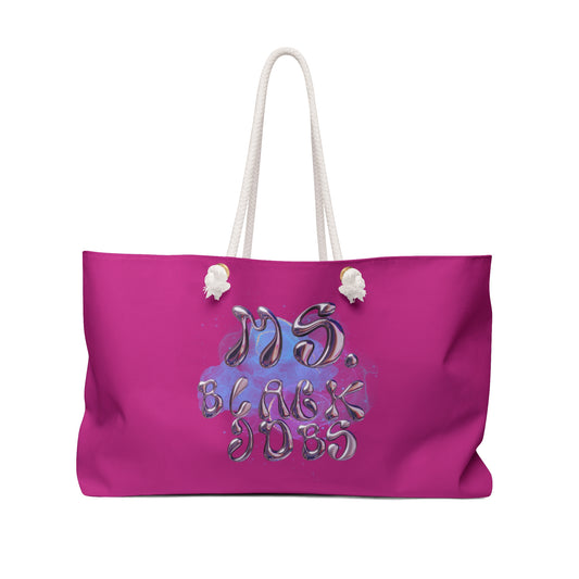 Ms.Black Jobs Weekender Bag