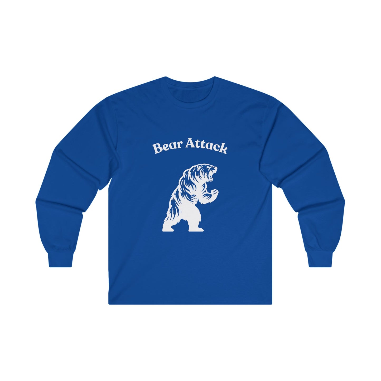 Bear Attack Unisex Ultra Cotton Long Sleeve Tee