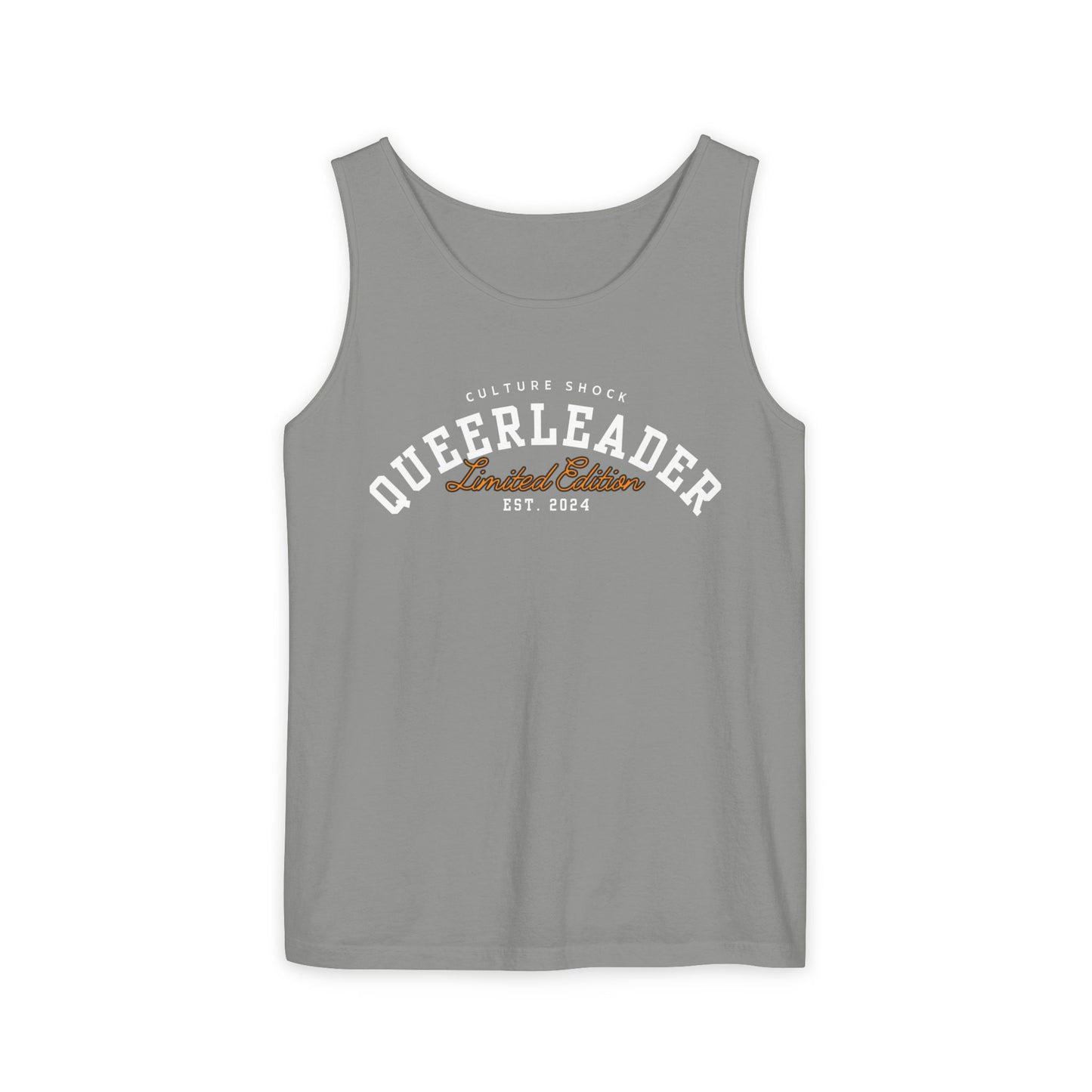 Cultureshock queerleader Unisex Garment-Dyed Tank Top