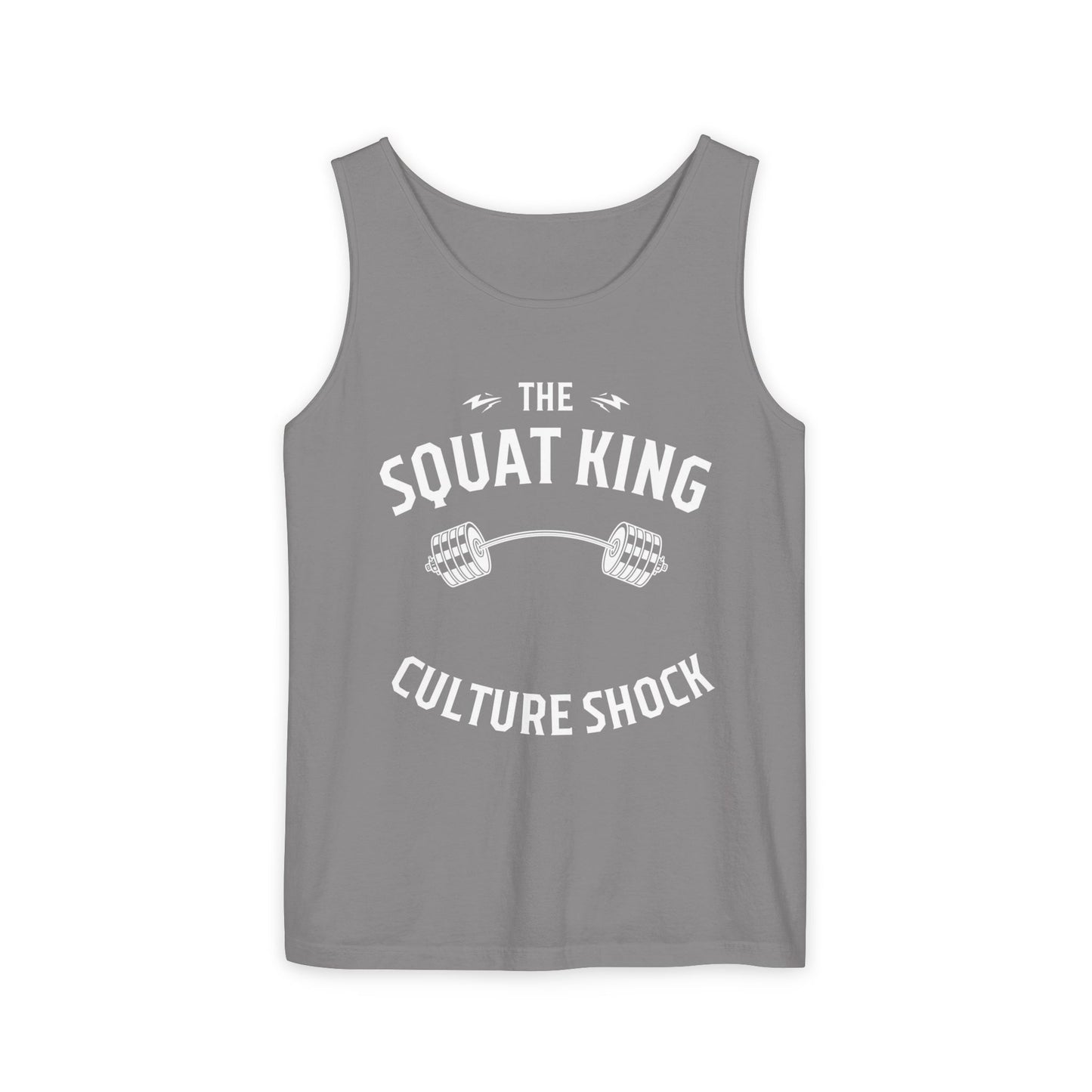 Squat King Unisex Garment-Dyed Tank Top
